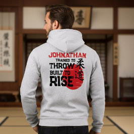 Camiseta Judo - Trained to Throw - Built to Rise
