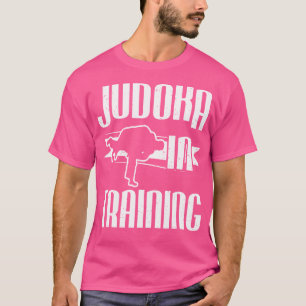 Camiseta Judoka em Treinamento de Judo de Arte Marcial