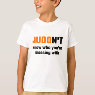 Camiseta JUDOn't sabe quem você está sujando com