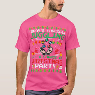 Camiseta Juggling Christmas Party Juggling Juggler Ugly Chr