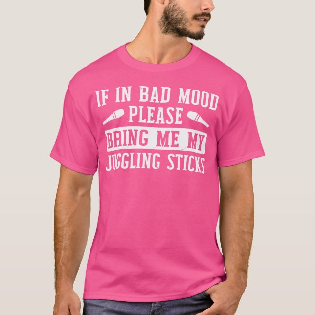 Camiseta Juggling Sticks Citação Malabarista (Frente)