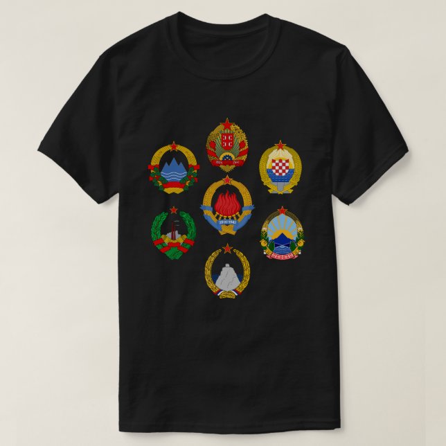 Camiseta Jugoslávia | Jugoslavija (Frente do Design)