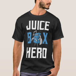 Camiseta Juice Box Hero Diabetes Azul Fita Endocrinologis