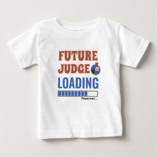 Camiseta Juiz Futuro Carregando Unisex Personalizado Engraç