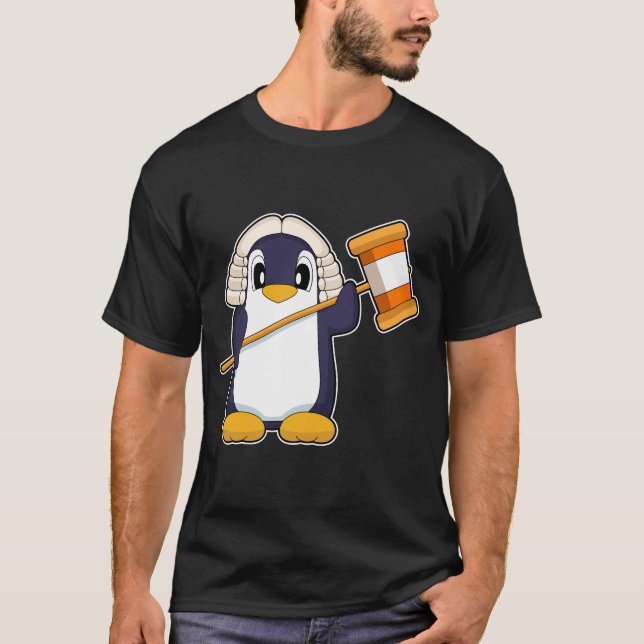 Camiseta Juiz Pinguim (Frente)