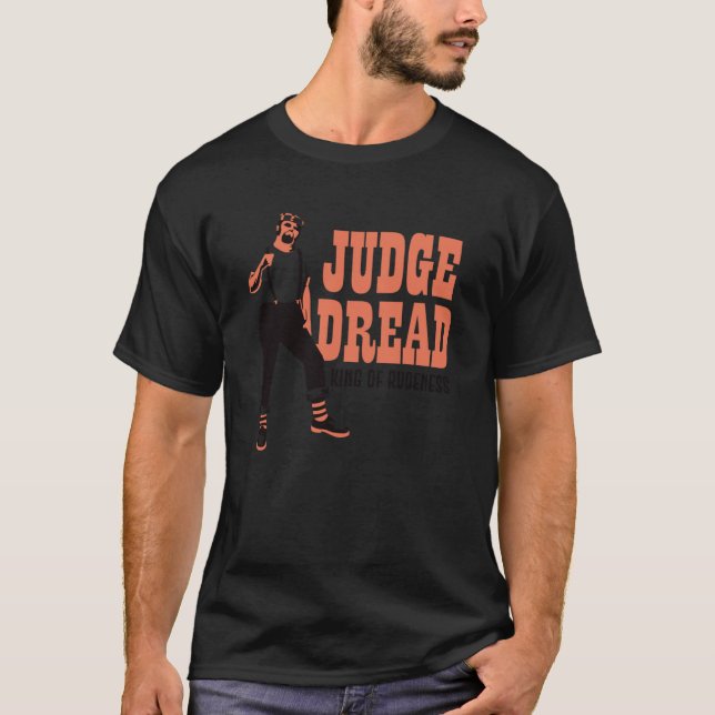 Camiseta Juíza Dread King Of Rudeness (Frente)