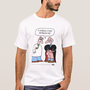 Camiseta Juíza Engraçado Cartoon para Promotor ou Estudante