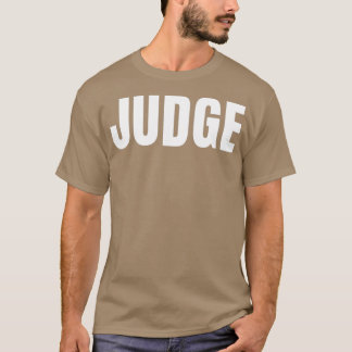 Camiseta Juíza Funny Job Title Profissão Aniversário Gift I