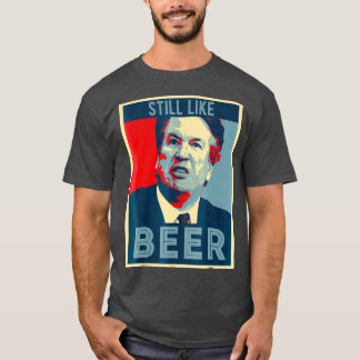Camiseta Juíza Vintage Kavanaugh Eu gosto de cerveja engraç