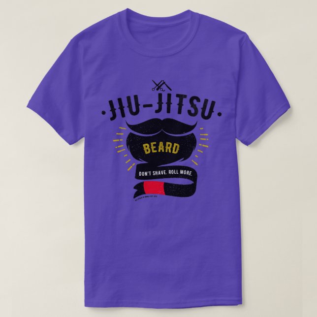 Camiseta Jujitsu barba Classic TSirt (Frente do Design)