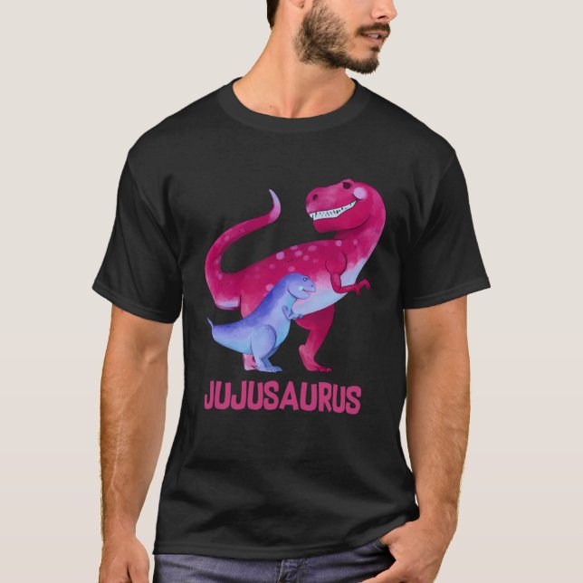 Camiseta Jujusaurus Cute AMA Saurus Dinosaur Mother s Day (Frente)