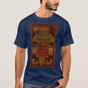 Camiseta Jules Verne Ao Redor Do Mundo Em Oitenta Dias