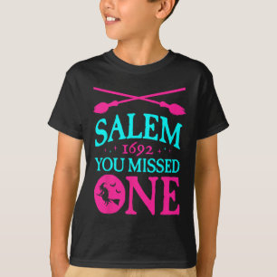 Camiseta Julgamentos De Bruxas De Salem 1692. Você Perdeu U