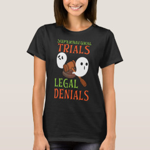 Camiseta Julgamentos sobrenaturais Negações Legais Advogado