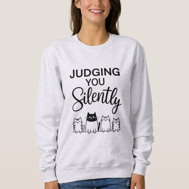 Camiseta JULGANDO VOCÊ Silenciosamente (Frente)