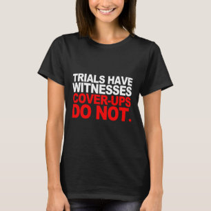 Camiseta Julgaões Tìm Testemunhas Acobertamentos Não Repres