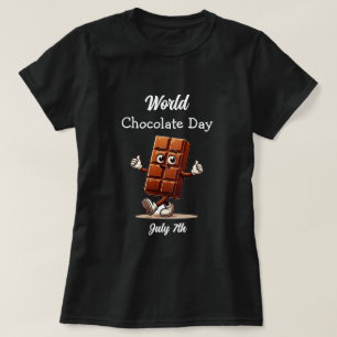 Camiseta Julho 7 é Dia Mundial do Chocolate