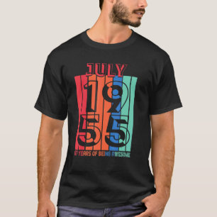 Camiseta Julho De 1955 67 Anos De Esforço 2