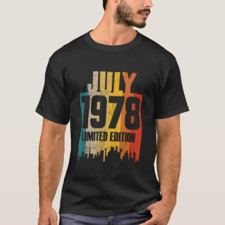Camiseta Julho de 1978 45