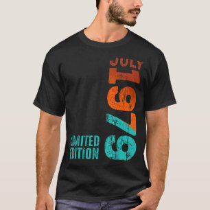 Camiseta Julho De 1979 Ano De 1979 Retro 1979 Vintage 1979