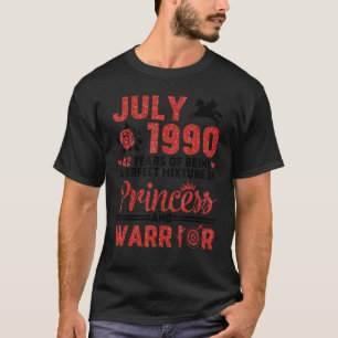 Camiseta Julho De 1990 32 Anos De Mistura Perfeita Príncipe
