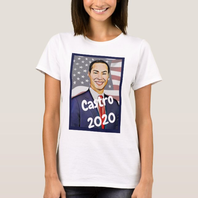 Camiseta Julian Castro para o Presidente 2020 (Frente)