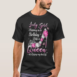 Camiseta Julian Girl Entrando No Meu Aniversário Como Uma R