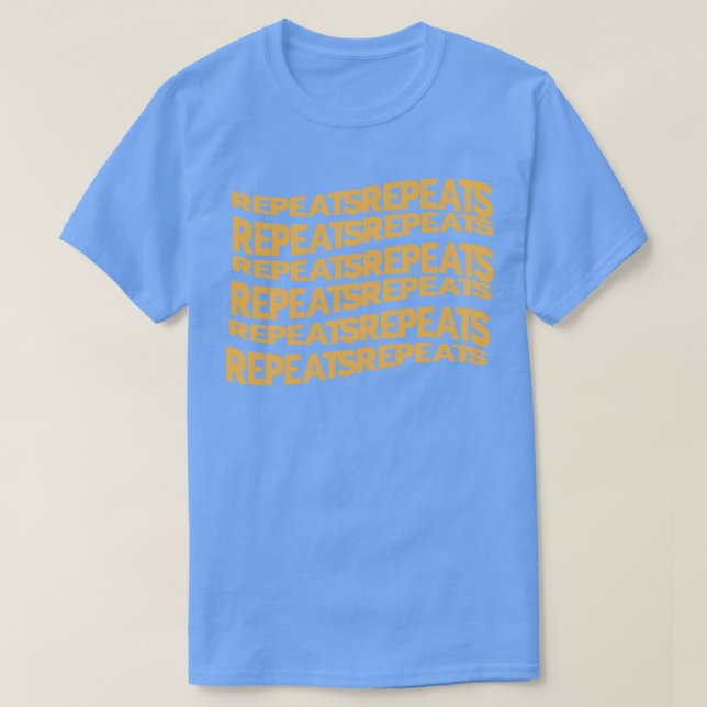 Camiseta Julien Baker Repetir letra (Frente do Design)
