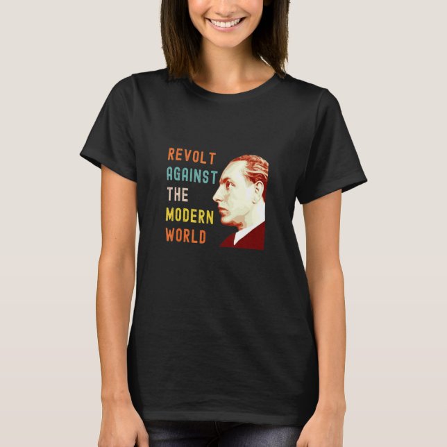 Camiseta Julius Evola Tronalista (Frente)
