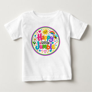 Camiseta Jumble Feliz – Design Colorido e Alegre