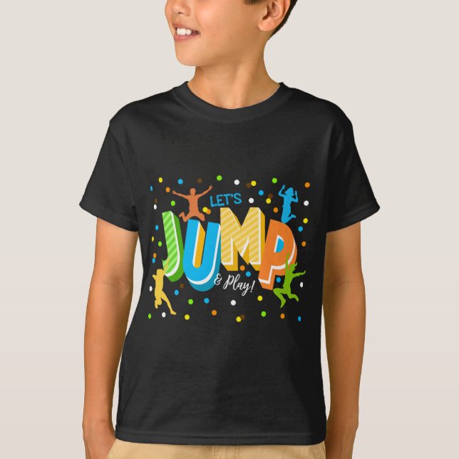Camiseta Jump Birthday Boys T Shirts (Frente)