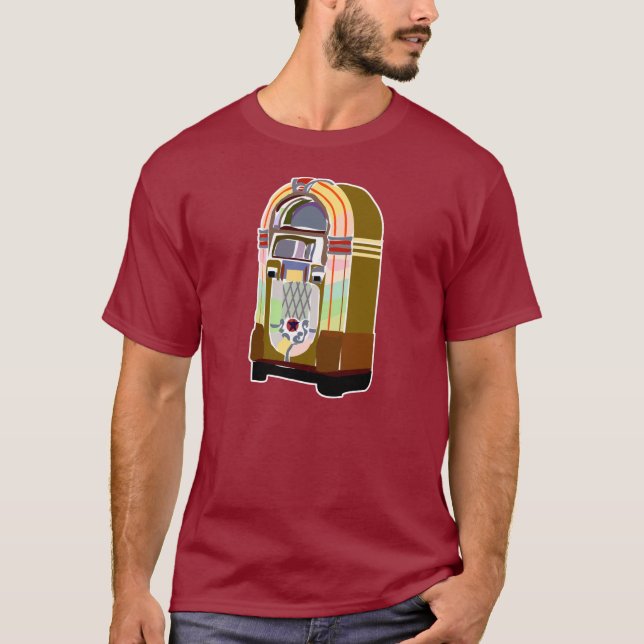 Camiseta Jump Jive Jukebox T shirt (Frente)