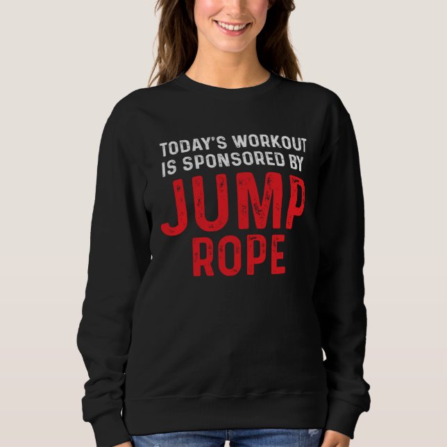 Camiseta Jump Rope Workout Skipping Jumping Roping Workout (Frente)