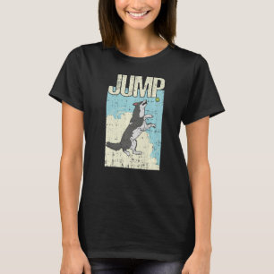 Camiseta Jump Sheepdog Border Collie Premium