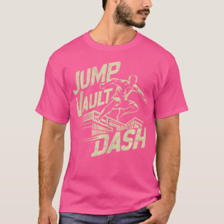 Camiseta Jump Vault Dash Parkour