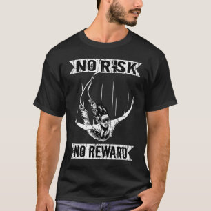 Camiseta Jumper de Bungee Sem Risco Sem Salto de Bungee Rec
