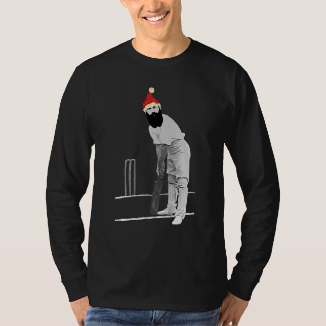 Camiseta Jumper de Natal Engraçado Personalizável (Frente)