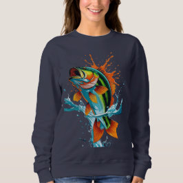 Camiseta Jumping Colorful Fish – Women’s Sweatshirt