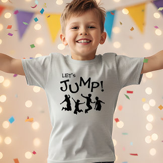 Camiseta Jumping kids trampoline birthday