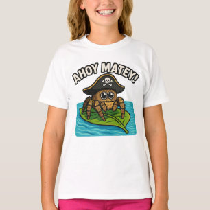 Camiseta Jumping Pirate Spider Adventure Capitão Webbeard