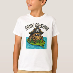 Camiseta Jumping Pirate Spider Adventure Capitão Webbeard