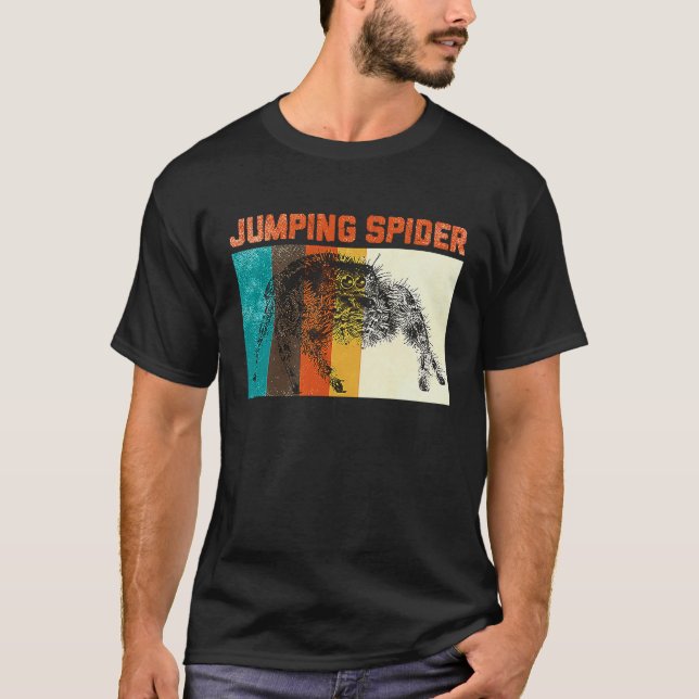 Camiseta Jumping Spider Animal (Frente)