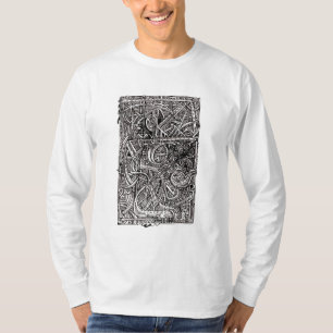 Camiseta Junção Dis, desenho de tinta
