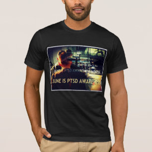 Camiseta June é PTSD Awareness Month