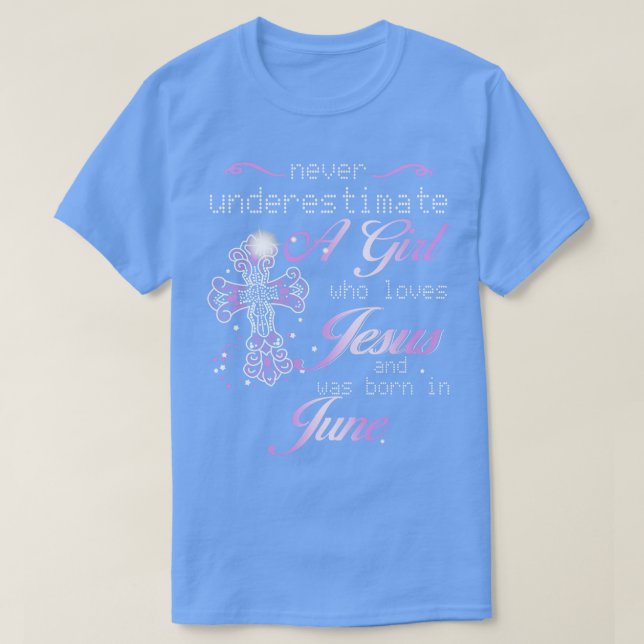 Camiseta June Girl (Frente do Design)