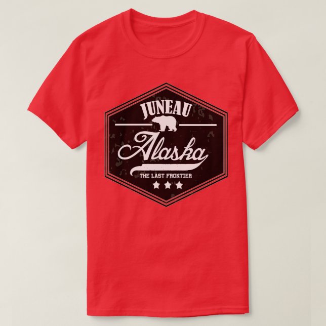 Camiseta Juneau Alaska (Frente do Design)