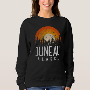 Camiseta Juneau Alaska AK Vintage Retro Style City 70s 80s