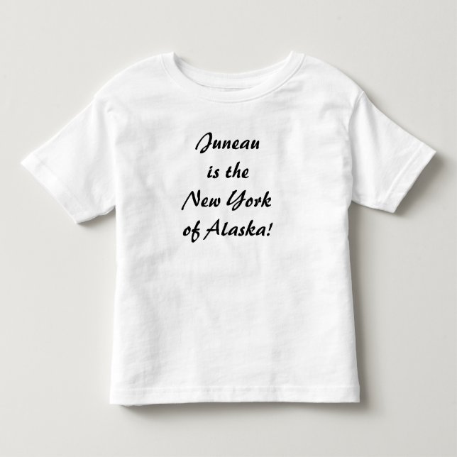 Camiseta Juneau é a NY do Alasca (Frente)