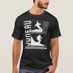 Camiseta Juneau Skiing Skier Winter Snowboarder