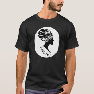 Camiseta Junenn Melanin Black Women Natural Hair Orgulha Af